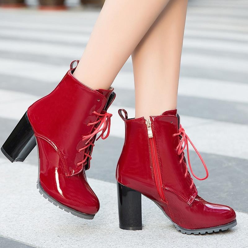 Sewing Front Zipper - Fashion Women's Boots Ankle New Bohemian