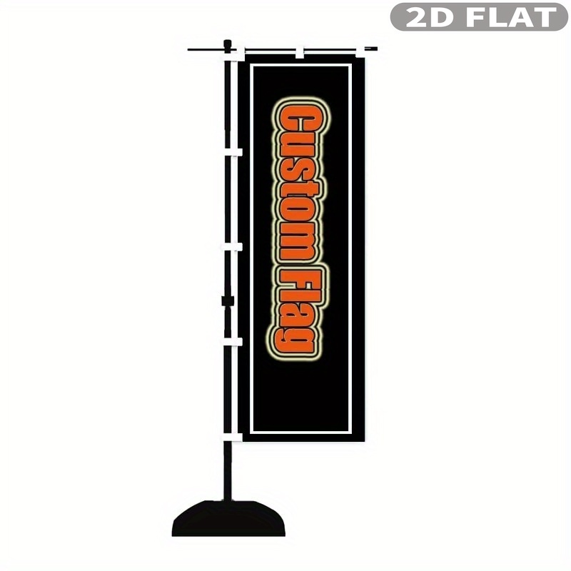 Sewing Custom - 1pc 2D FLAT Custom Nobori Flag,