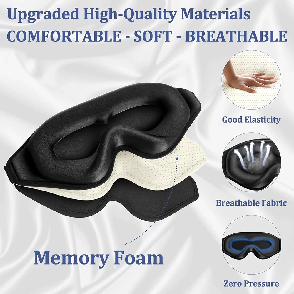 3D Eye Mask, Comfortable & Bre - Sewing Cotton recension och pris