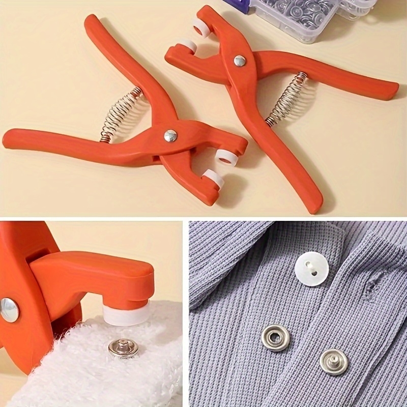50 Set of Hand-Operated Snap F - Snap Button Plier recension och pris