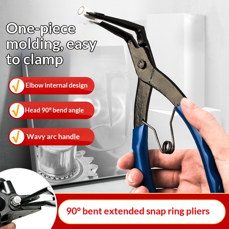HOMEFISH 90 Degree Bent Long N - Snap Button Plier recension och pris