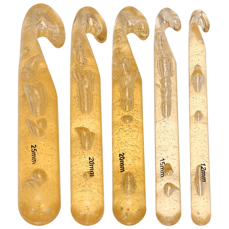 5Pcs 12mm/15mm/18mm/20mm/25mm  - Sewing Knit recension och pris