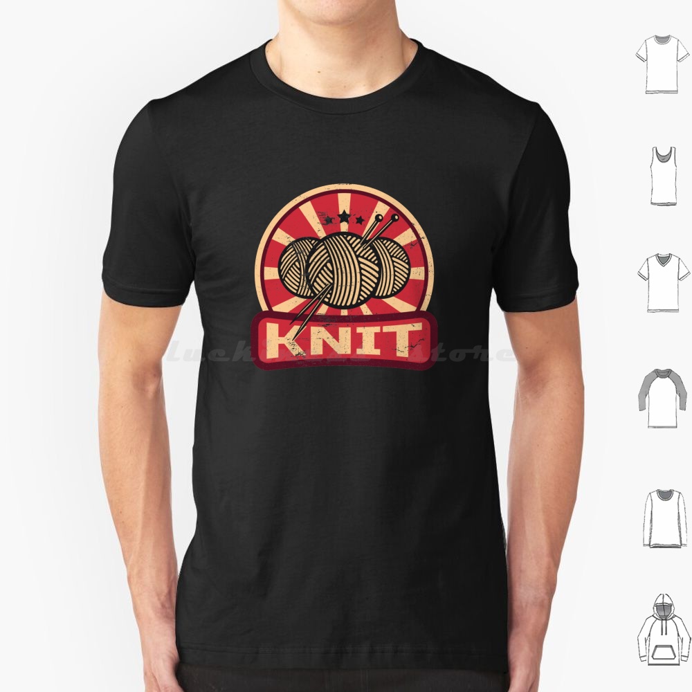 Knitting Propaganda T Shirt 6x - Sewing Machine Yarn recension och pris