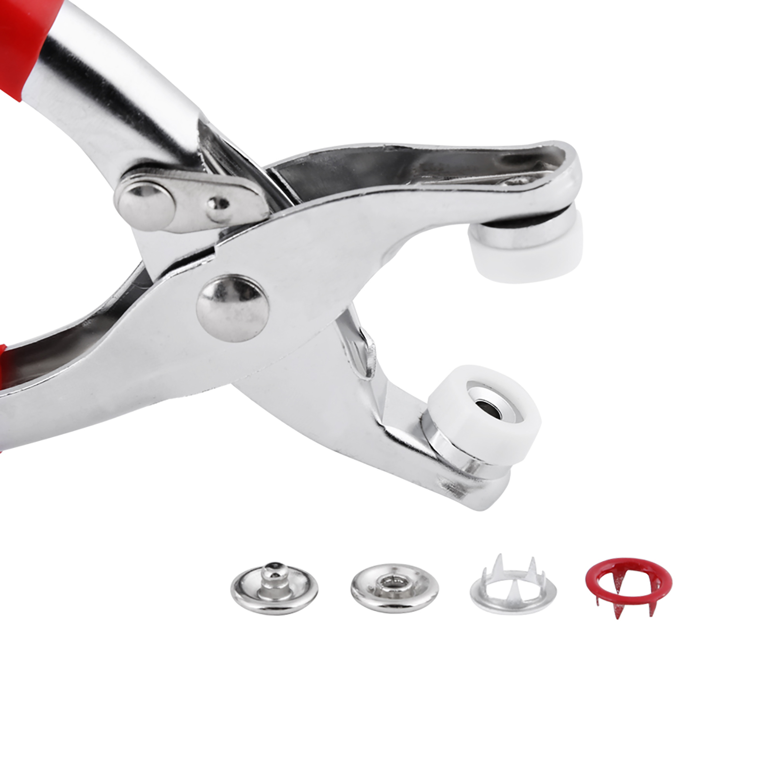 120 Sets Mix Colors Metal Pron - Snap Button Plier recension och pris