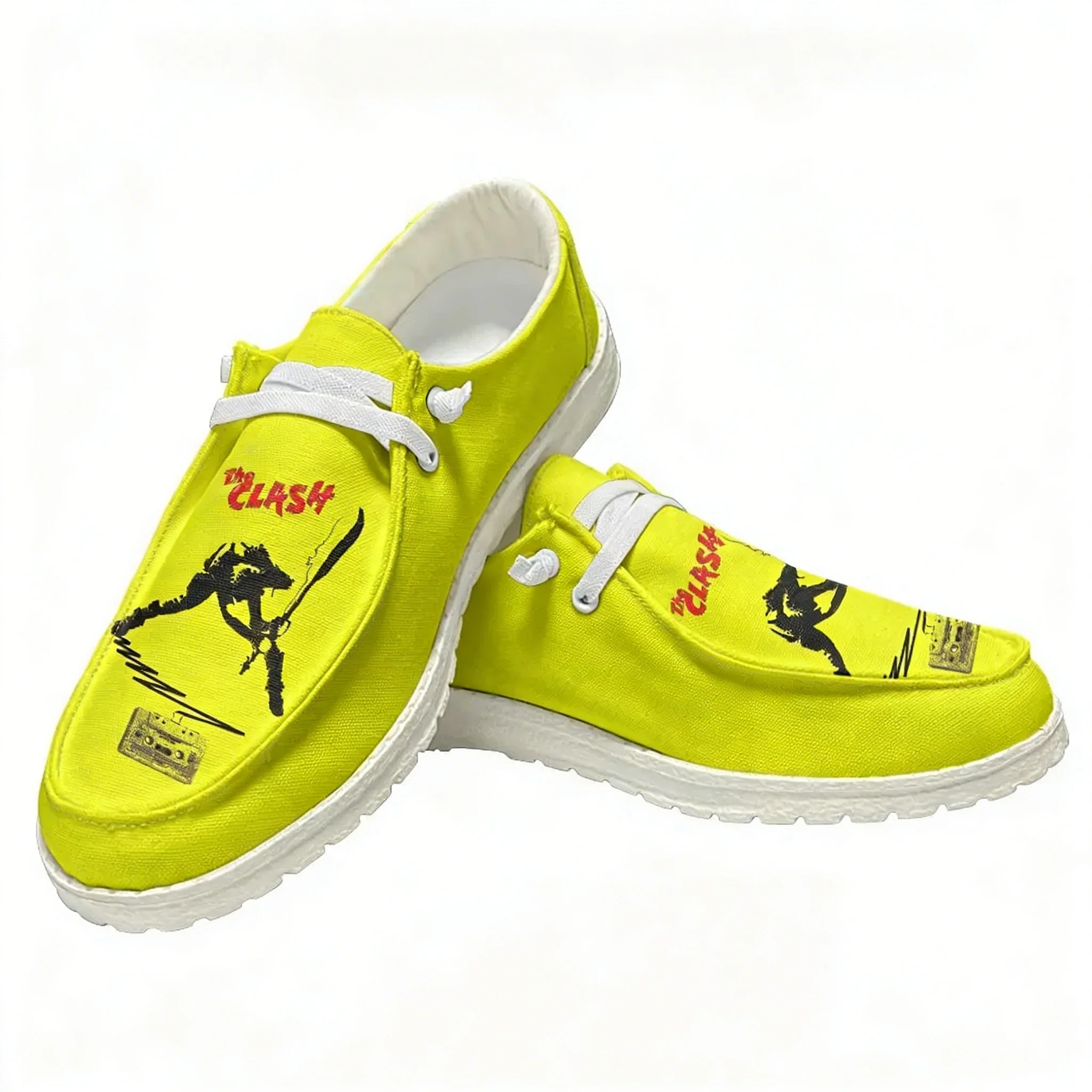 The Clash Rock Band Casual Sho - Sewing Custom recension och pris