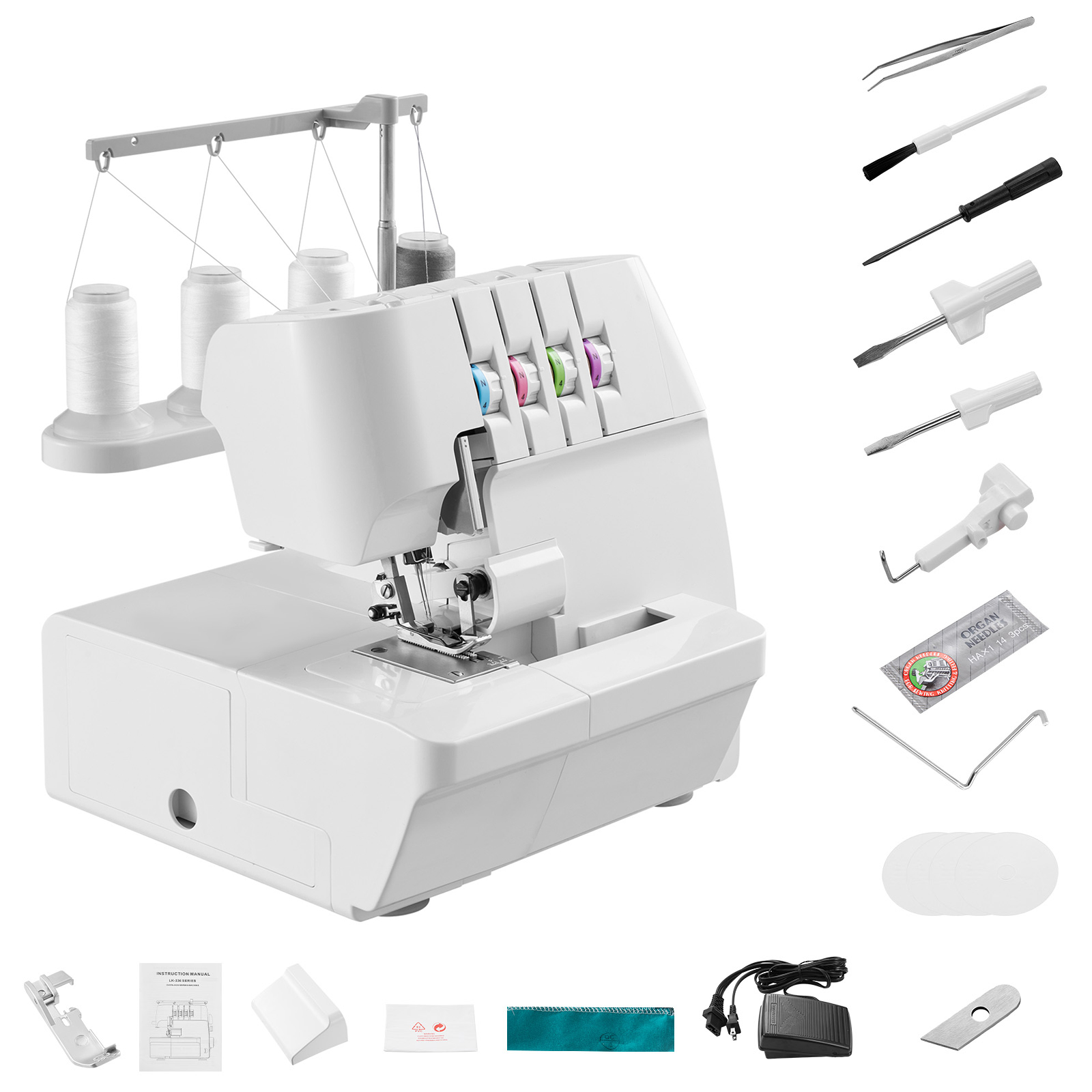 SucceBuy Serger Overlock Sewin - Sewing Machine Yarn recension och pris