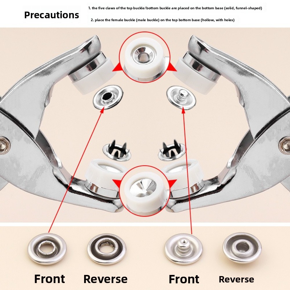 9.5mm Snap Button Pliers Kit w - Snap Button Plier recension och pris