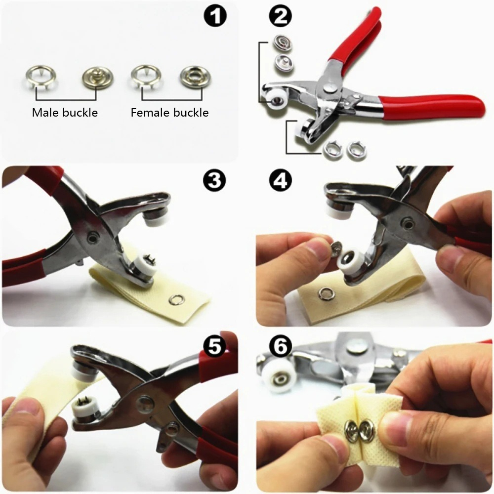 9.5mm Snap Button Pliers Kit w - Snap Button Plier recension och pris