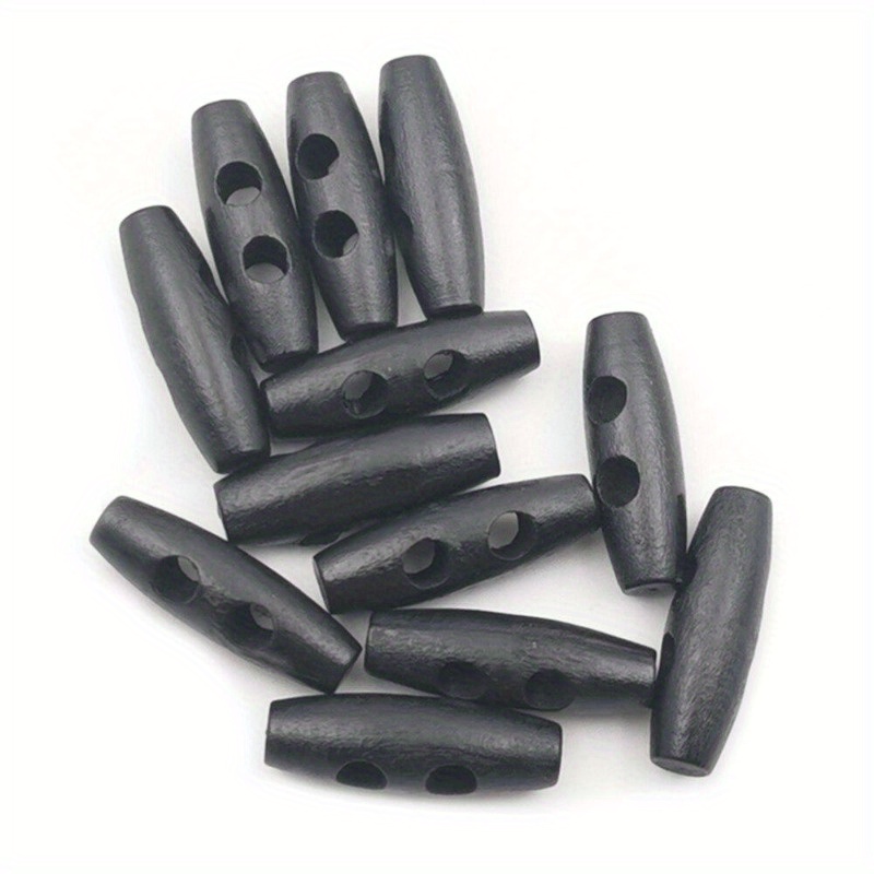 50pcs Recycled Wood Horn Toggl - Sewing Recycle recension och pris
