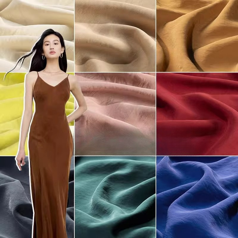 Sand-washed Cupro Fabric By Th - Sewing Recycle recension och pris