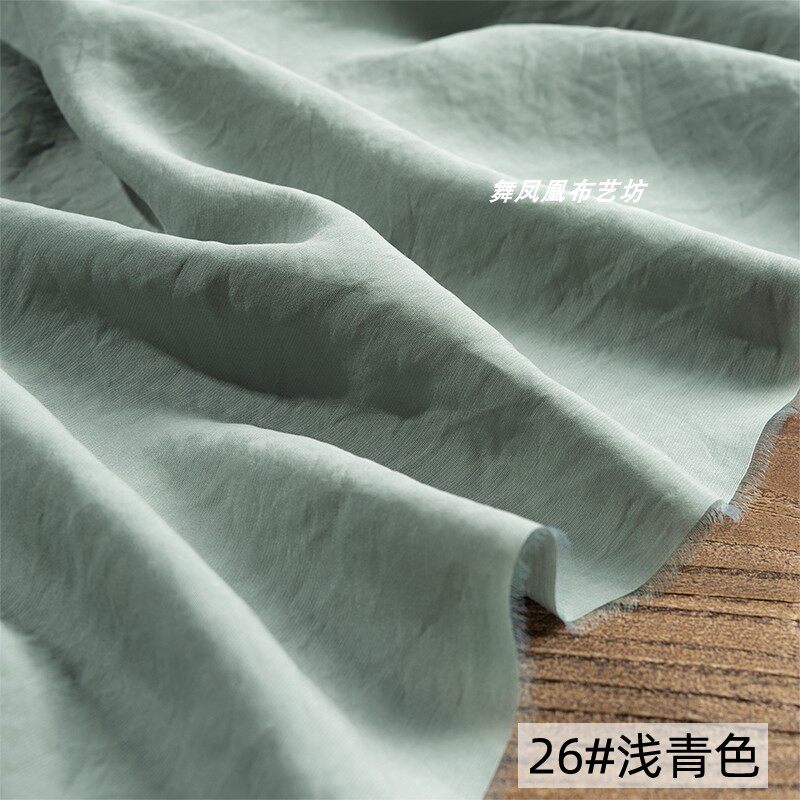 Sand-washed Cupro Fabric By Th - Sewing Recycle recension och pris