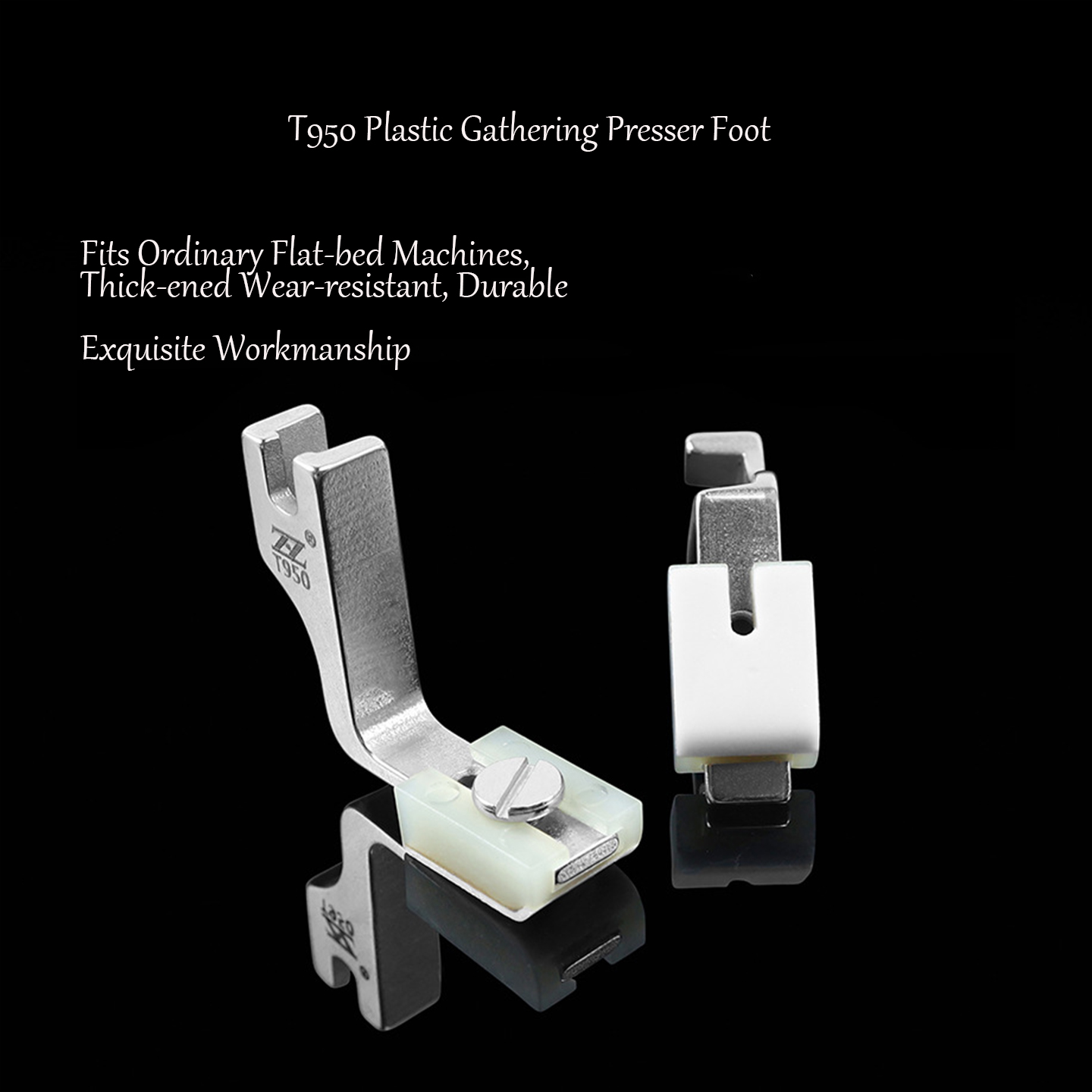 T950 Teflon Plastic Gathering  - Sewing Machine Fabric recension och pris