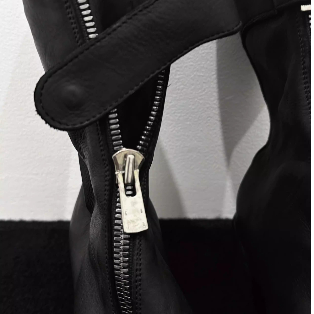 Fashion Genuine Leather Chelsa - Sewing Front Zipper recension och pris