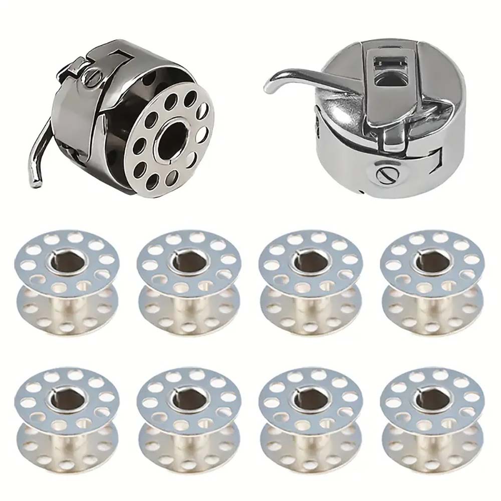 Bobbin Case and Metal Bobbins  - Sewing Machine Yarn recension och pris