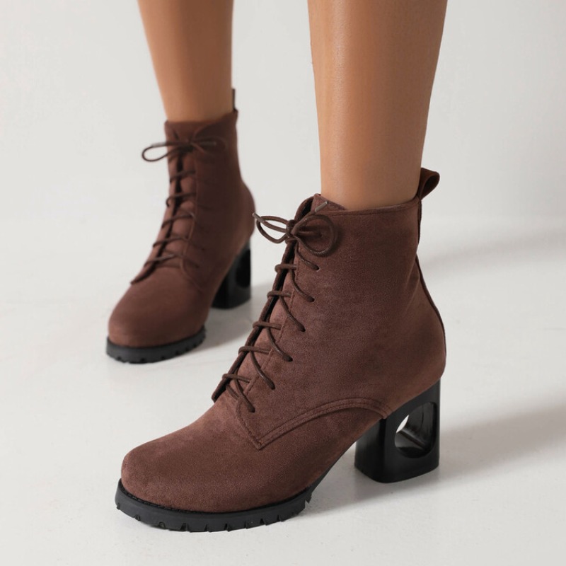 Autumn Winter Faux Suede Ankle - Sewing Fleece recension och pris